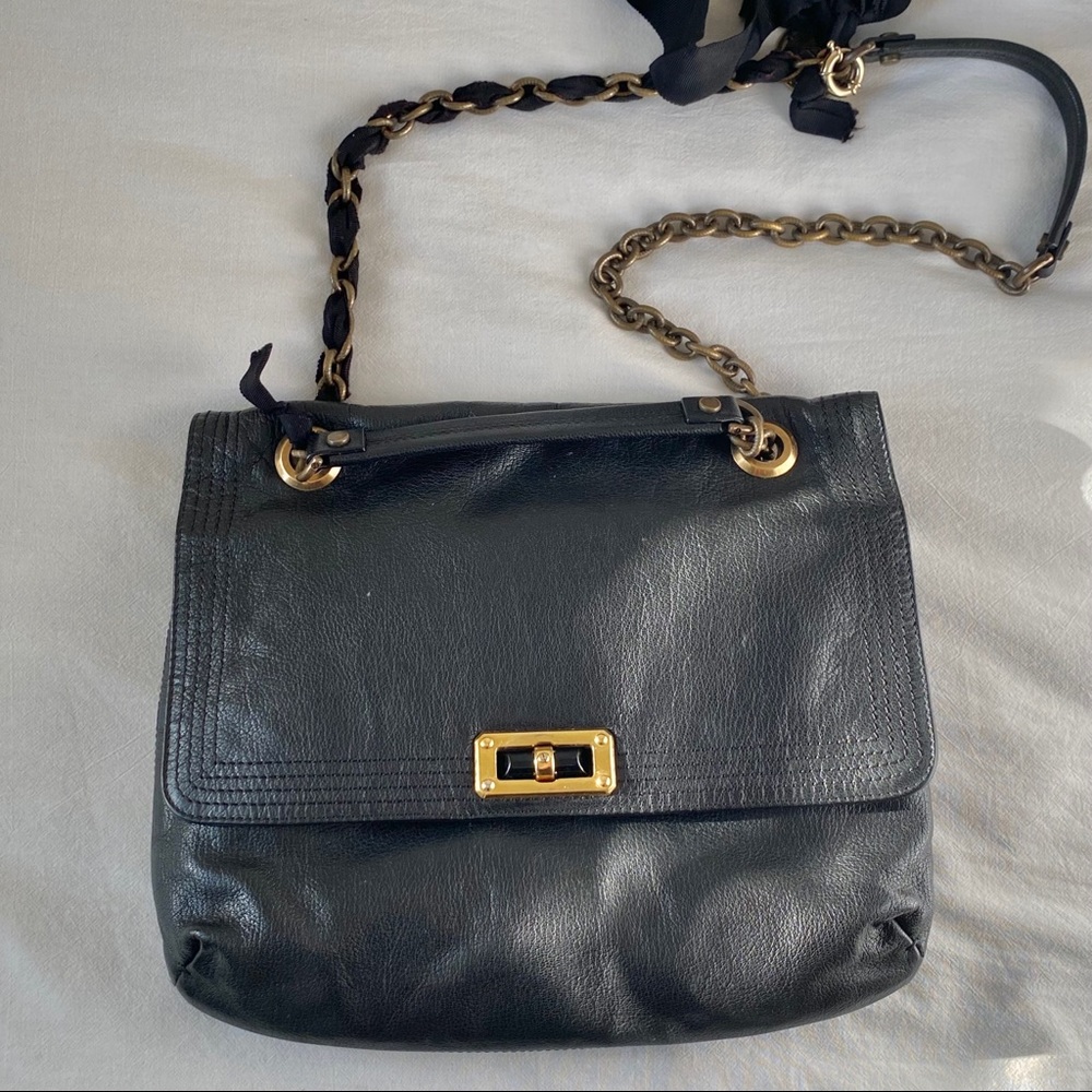 Authentic LANVIN Happy Bag w/ Chain Strap